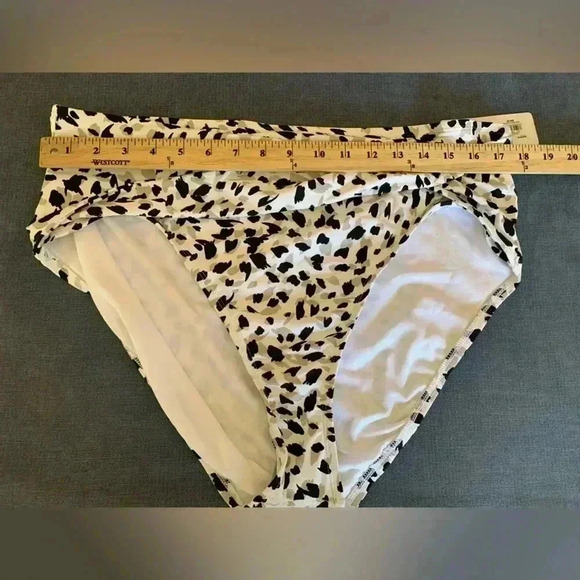 Woman’s Freshwater Twist Front High Waist Plus Size Bikini Bottom Size XXL - Picture 9 of 9